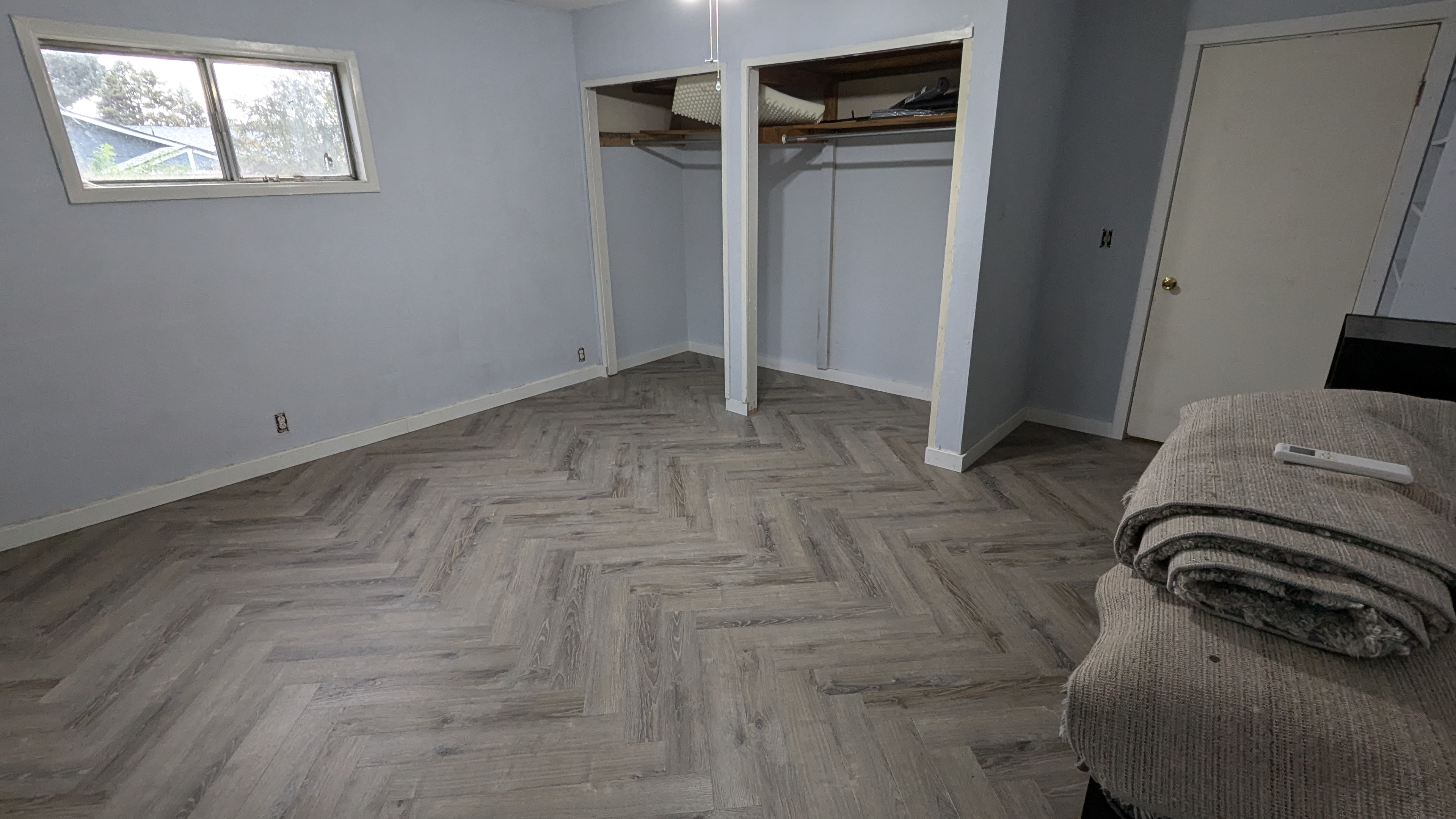 Completed primary bedroom